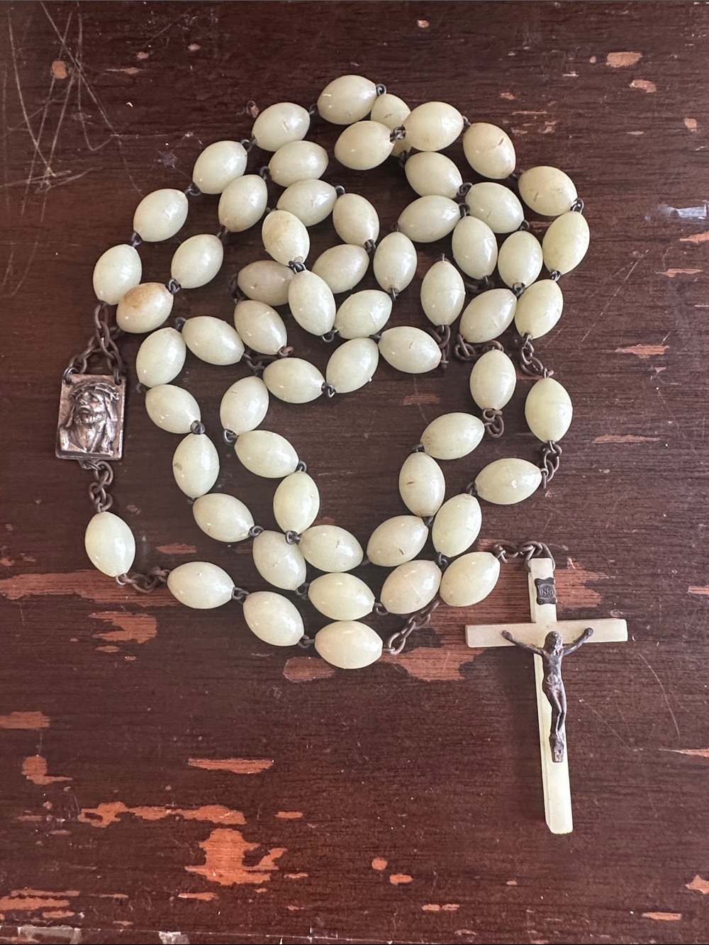 Bakelite phosphorescent  60” Five decade 1920’s rosary